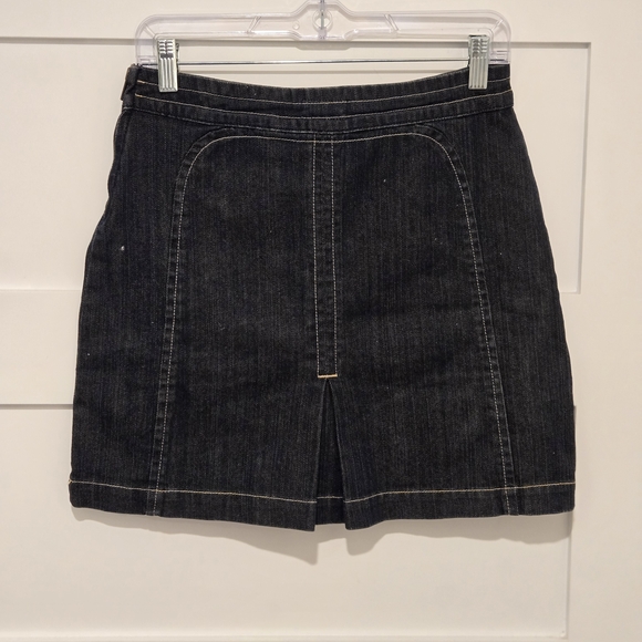 Original Penguin Y2K PreppyDark Denim Mini Skirt - Picture 3 of 5